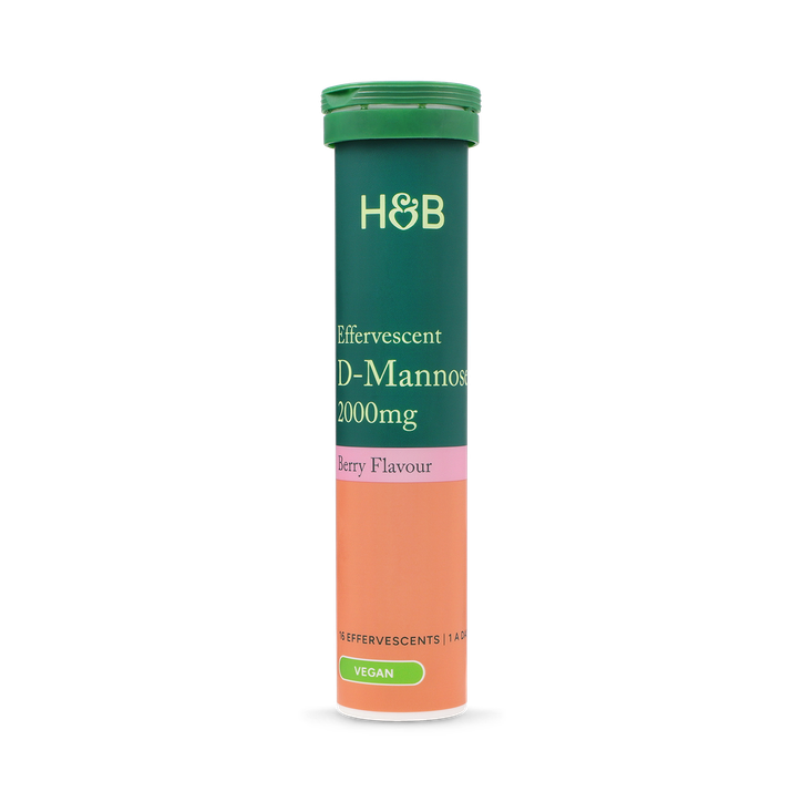 Holland & Barrett D-Mannose Effervescent 16 Effervescent Tablets